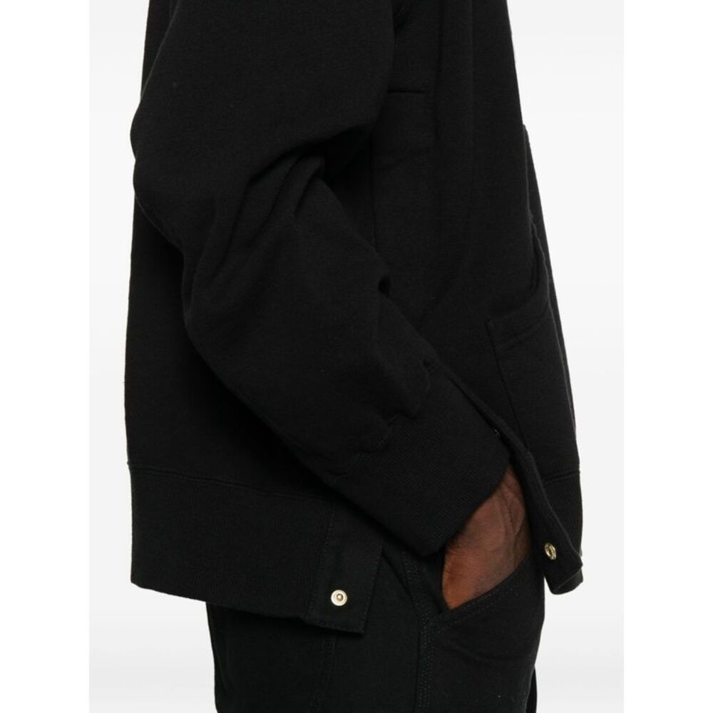 Sacai X Carhartt Wip Men Logo Cotton Hoodie - Picture 4 of 5
